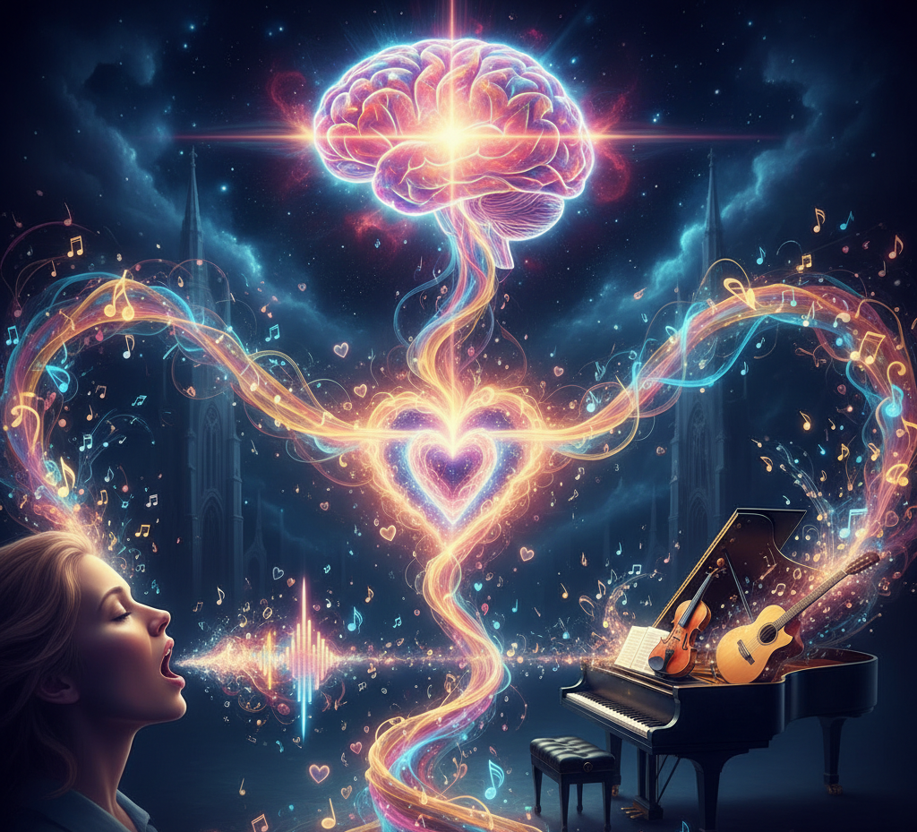 Quand la musique touche l’âme : comprendre la source invisible des sons